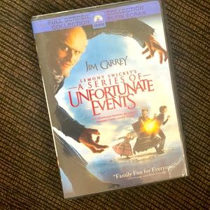 3/$14 Lemony snickets a series of unfortunate events dvd